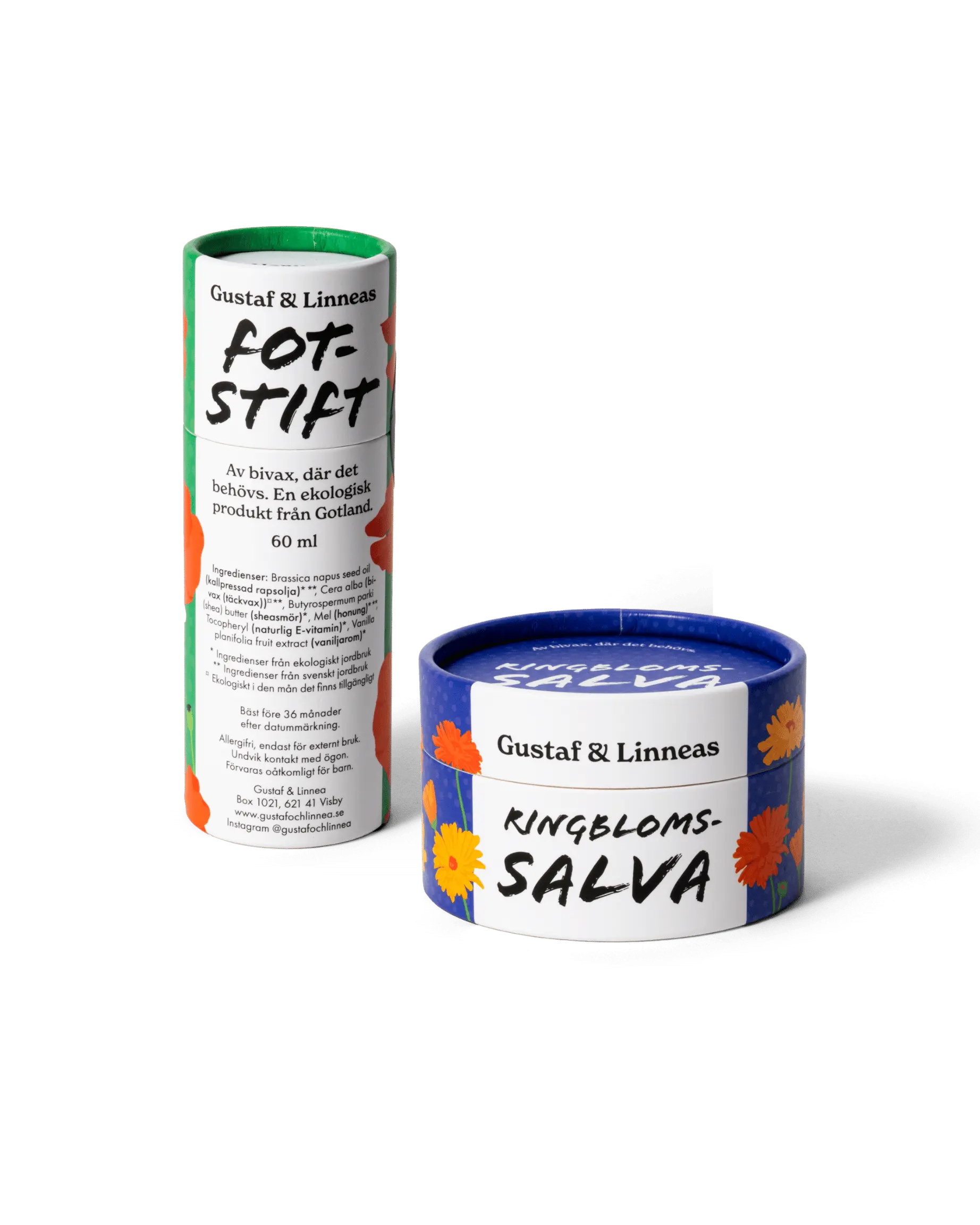 produktkit med en rringblomssalva och ett fotstift
