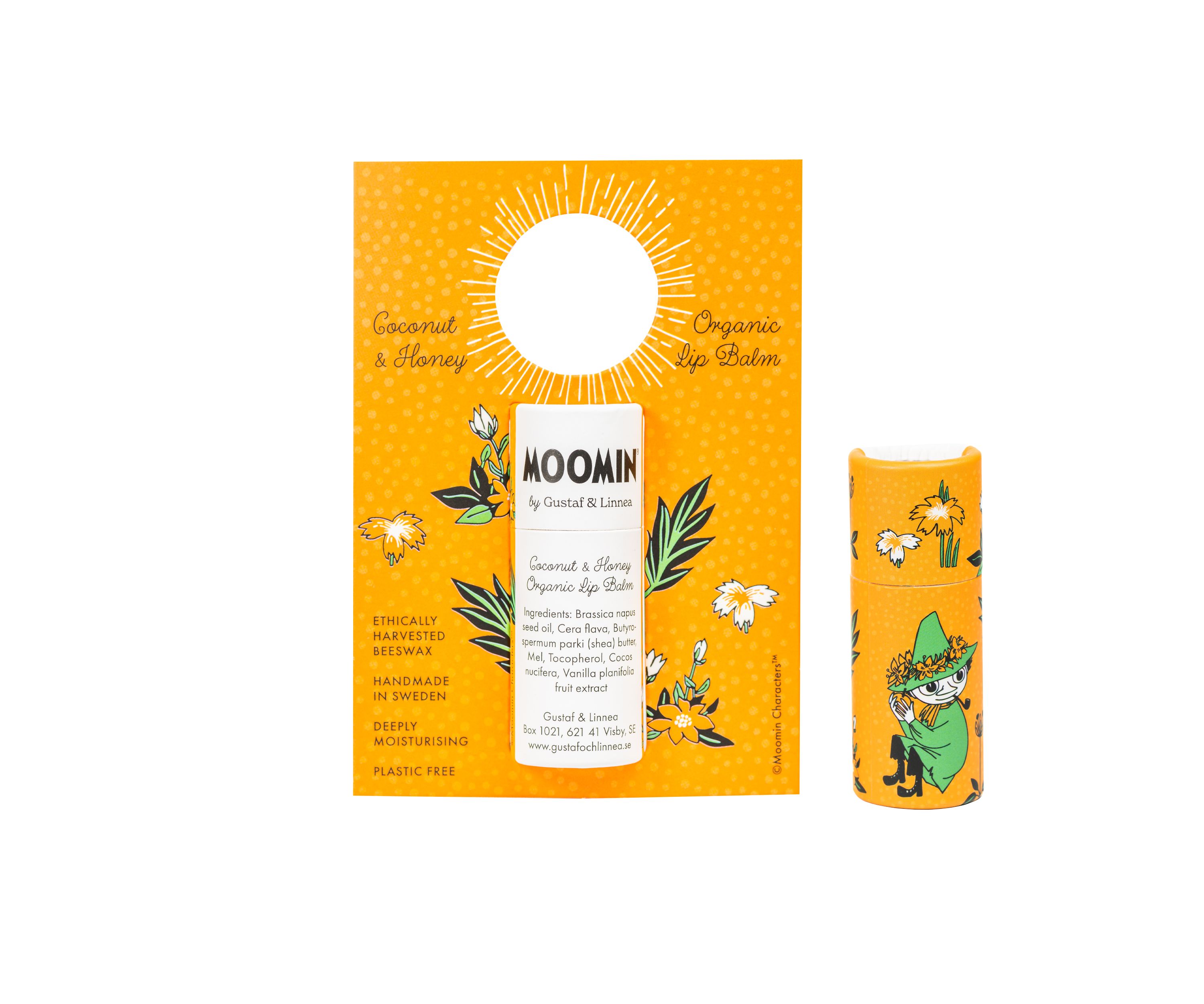 Mumin - Läppcerat - Kokos & honung