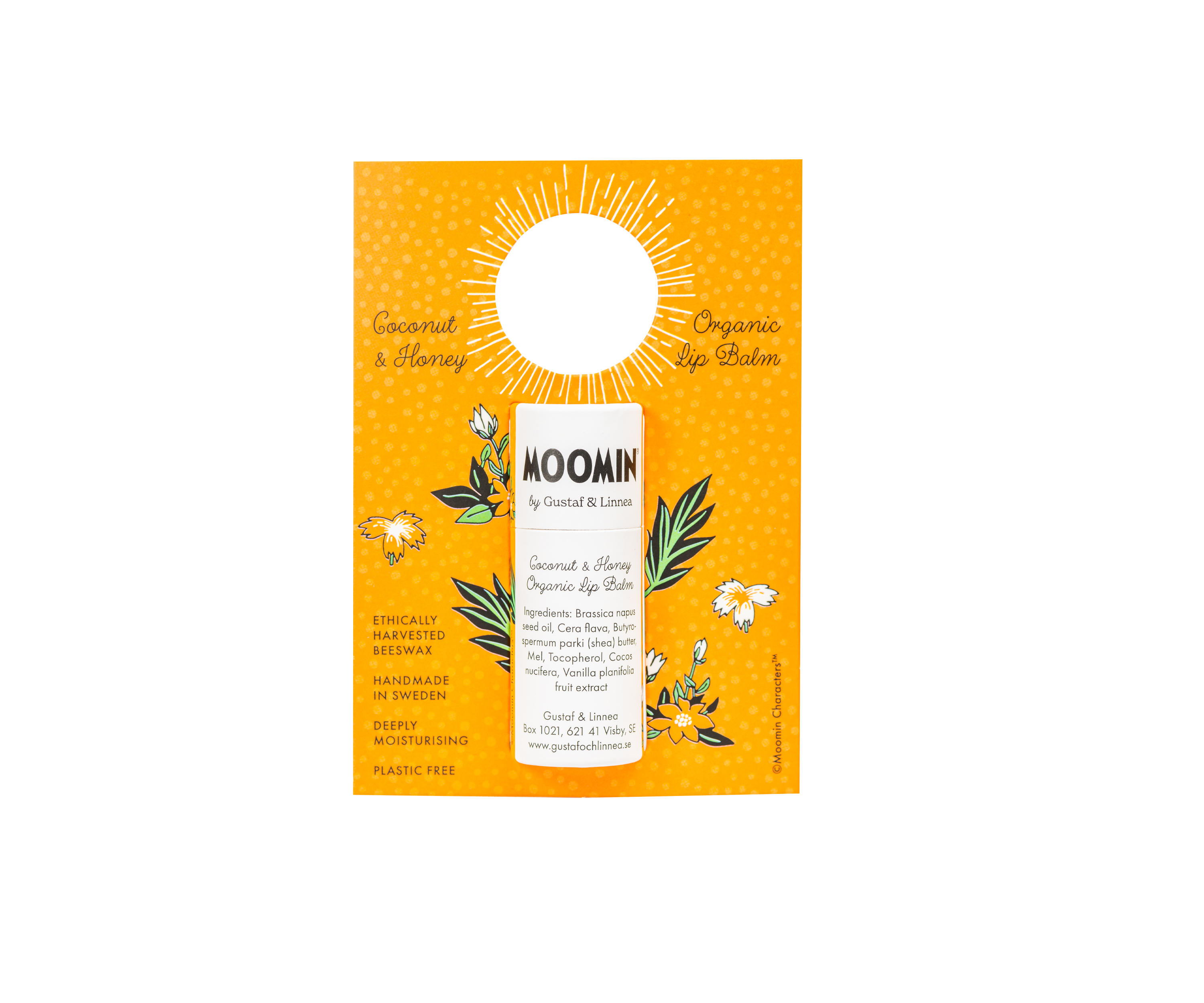 Mumin - Läppcerat - Kokos & honung