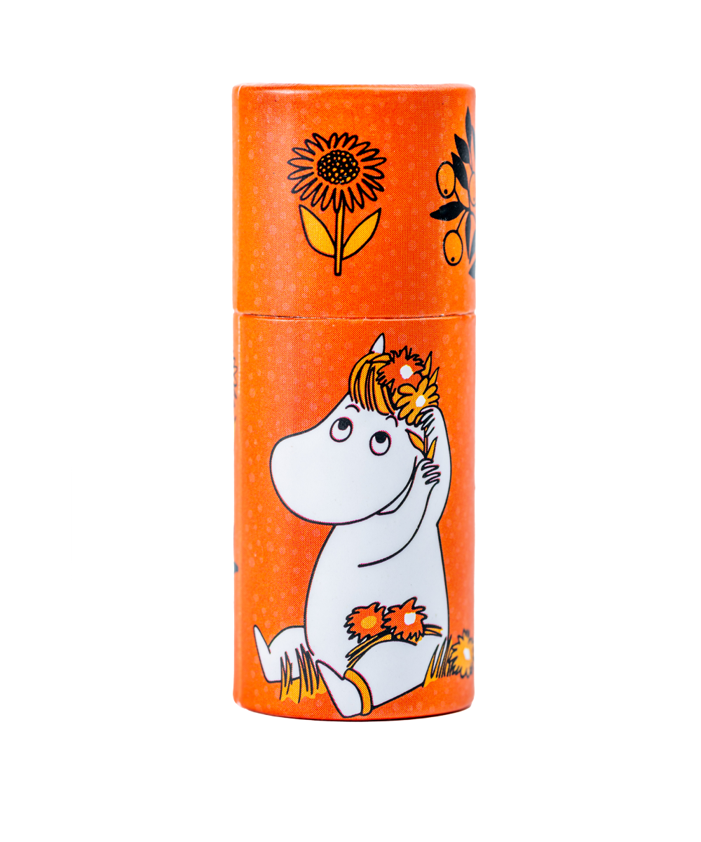 Moomin by G&L - Läppcerat av bivax med apelsin