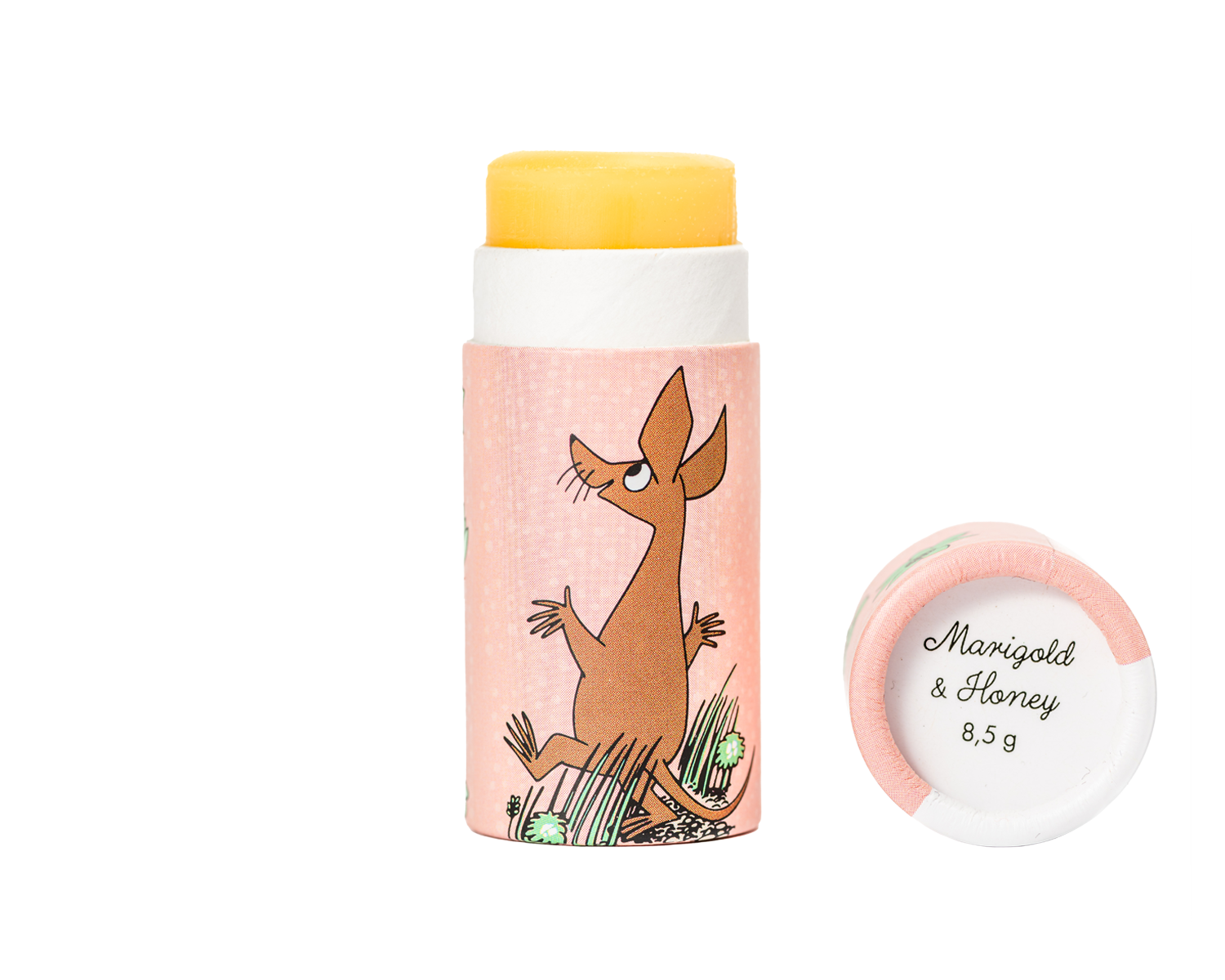 Moomin by G&L - Läppcerat av bivax med ringblomma & honung