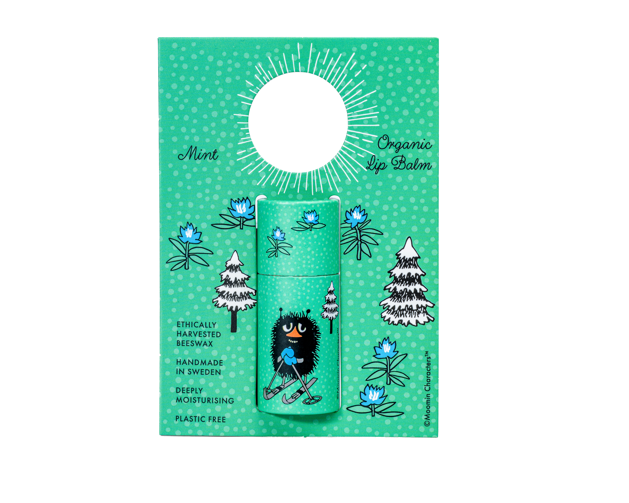 Moomin by G&L - Läppcerat av bivax med mint