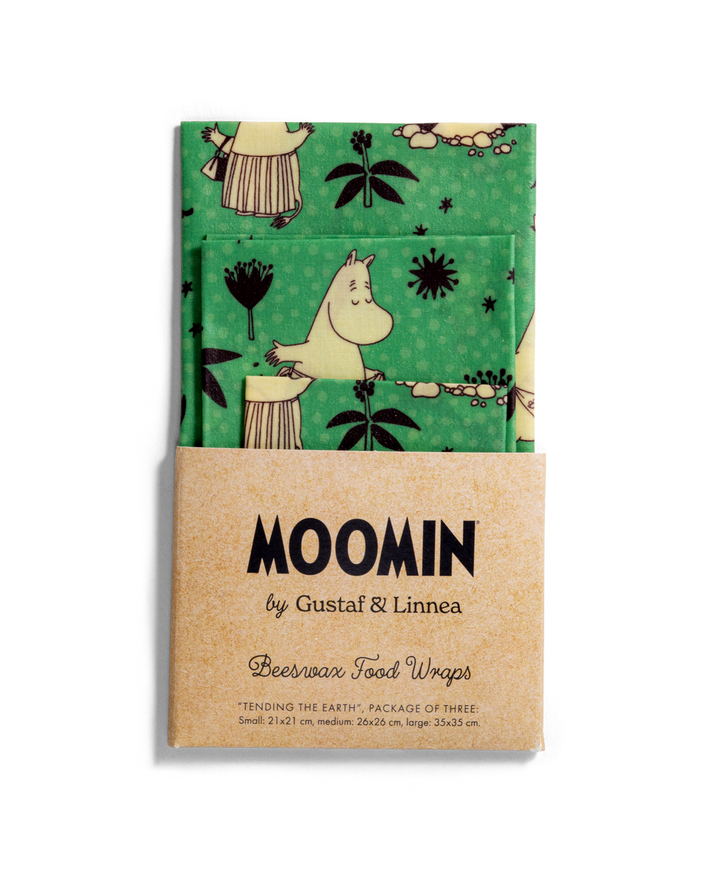 Mumin bivaxduk – motiv "Tending the Earth"