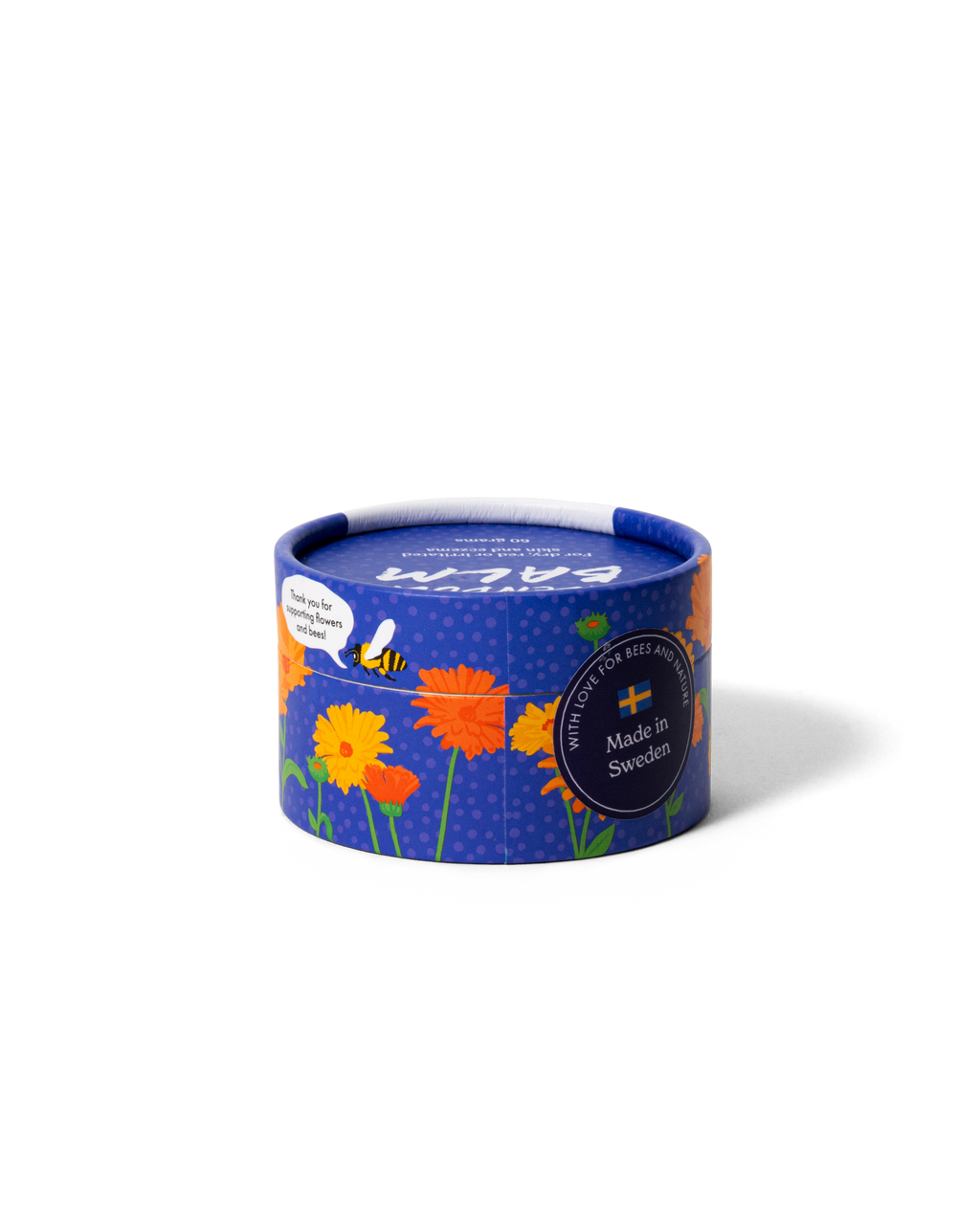 Ringblomssalva  – handgjord hudsalva i plastfri förpackning.