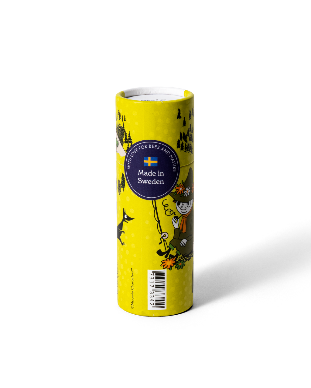 Fotstift från Gustaf & Linnea med Snusmumriken-motiv.