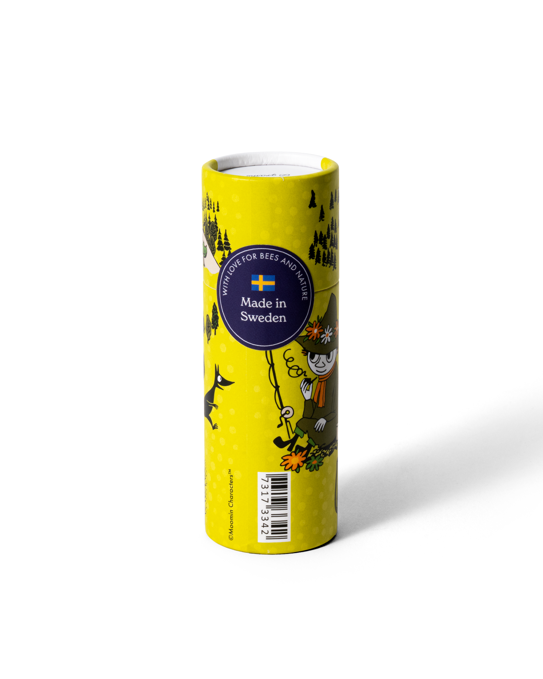 Fotstift från Gustaf & Linnea med Snusmumriken-motiv.