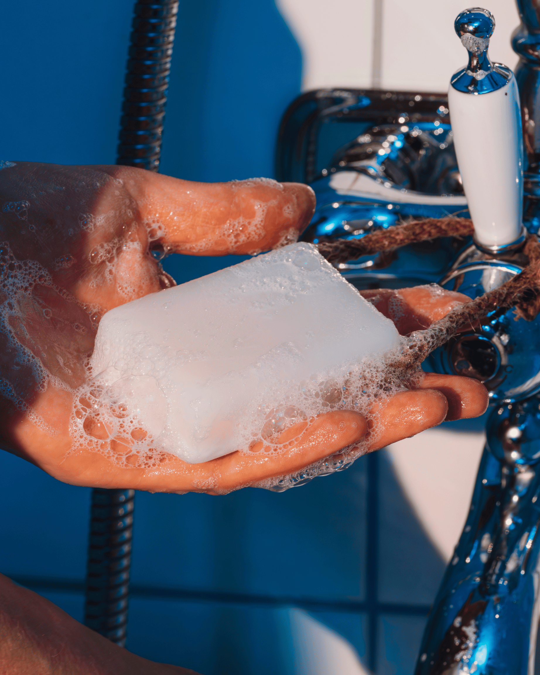 En gotlandstvål som löddrar fint.