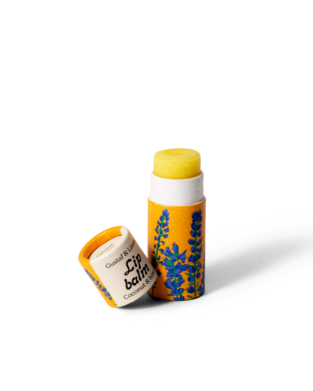Öppet läppcerat med bivax, kokosolja och honung