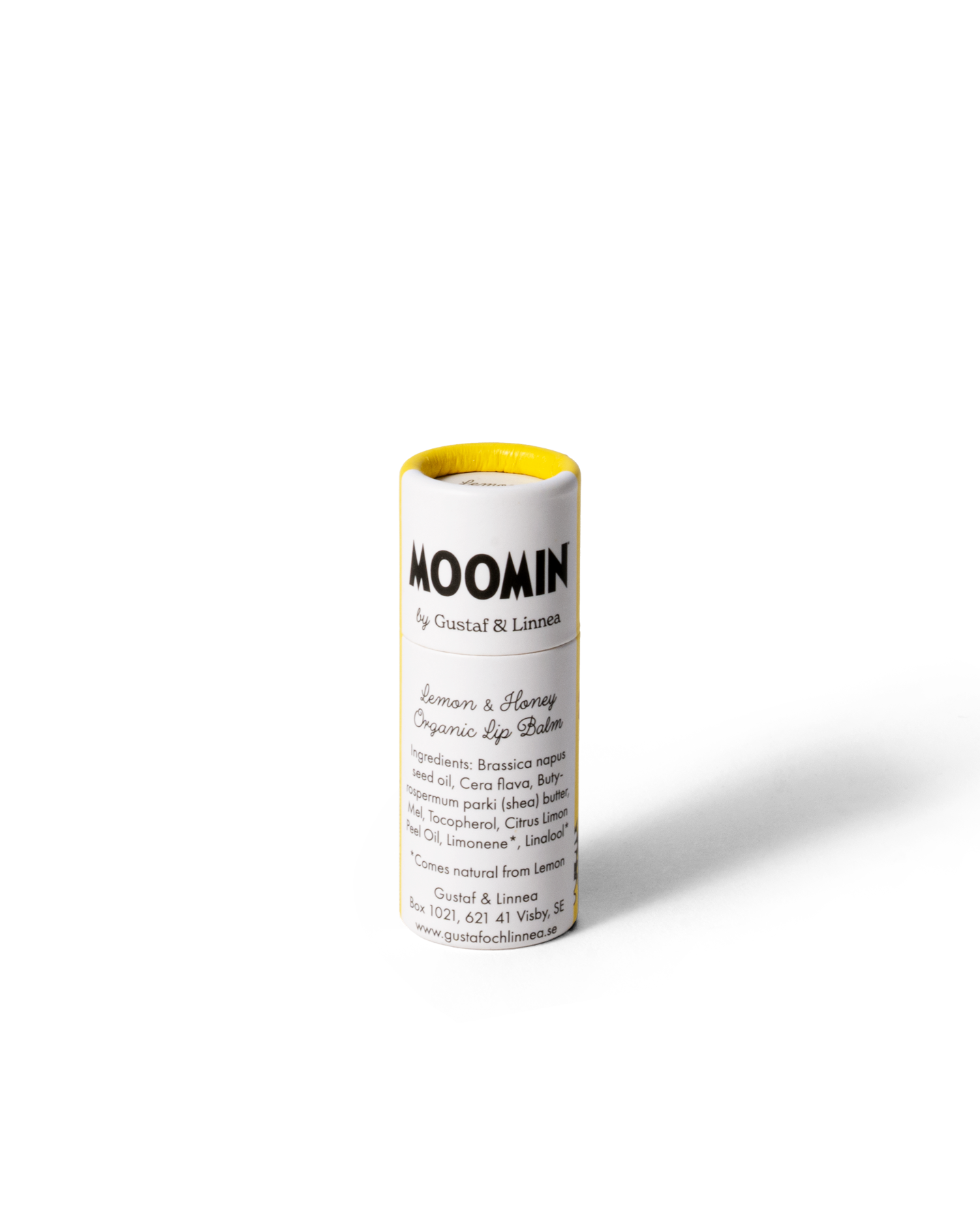 Förpackning Mumin läppcerat Lilla My –  baksida