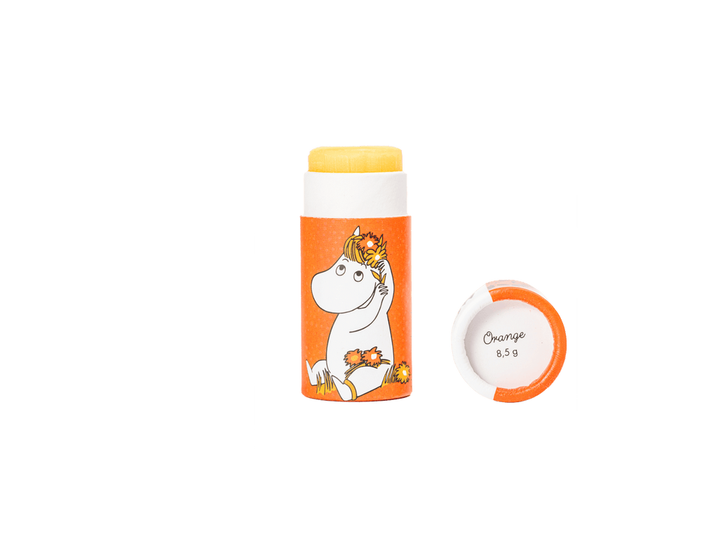 Mumin - Läppcerat - Apelsin