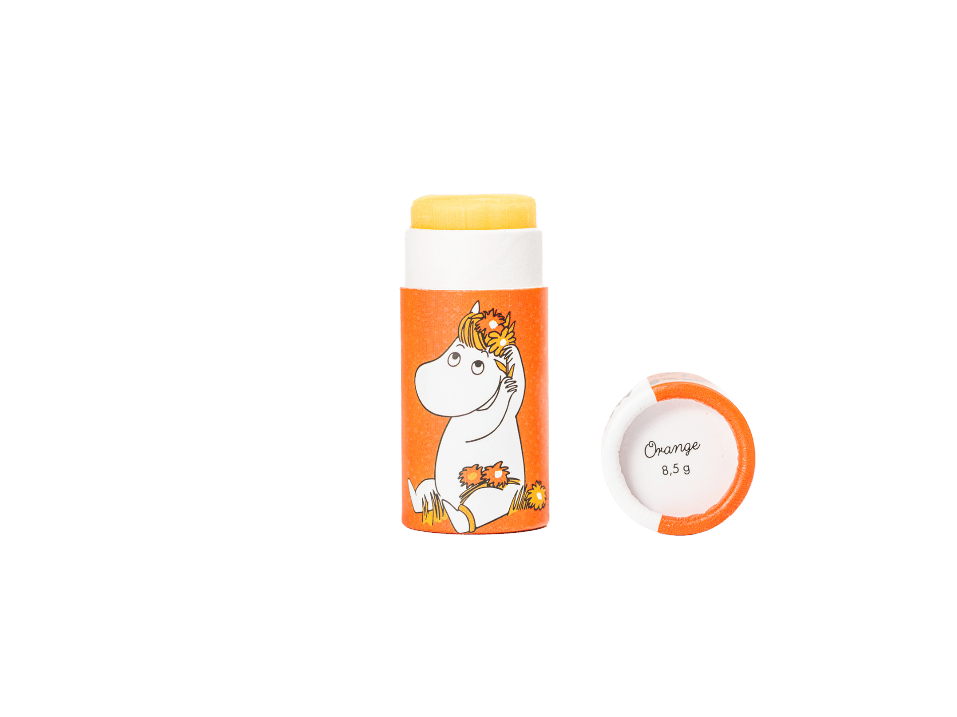 Mumin - Läppcerat - Apelsin