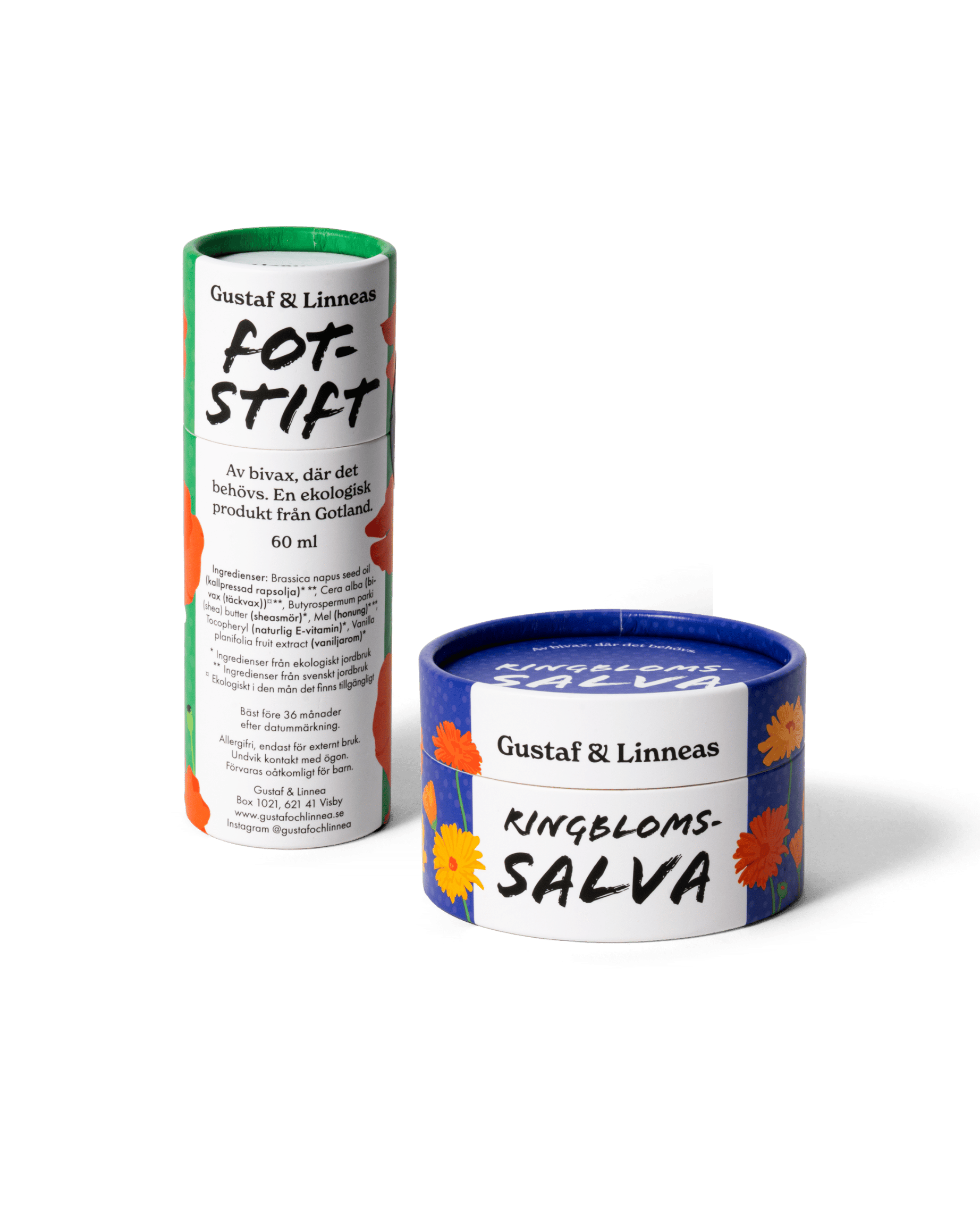 produktkit med en rringblomssalva och ett fotstift